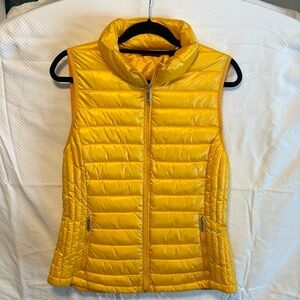 Tommy Hilfiger Yellow Quilted Vest